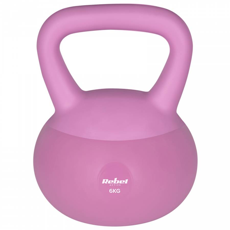 Kettlebell Vinil 6 Kg Rebel Active