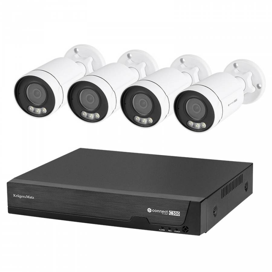 Kit Supraveghere Wifi Connect Tuya Kruger&matz 5MPx H.265