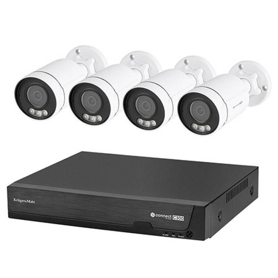 Kit Supraveghere Wifi Connect Tuya Kruger&matz 5MPx H.265