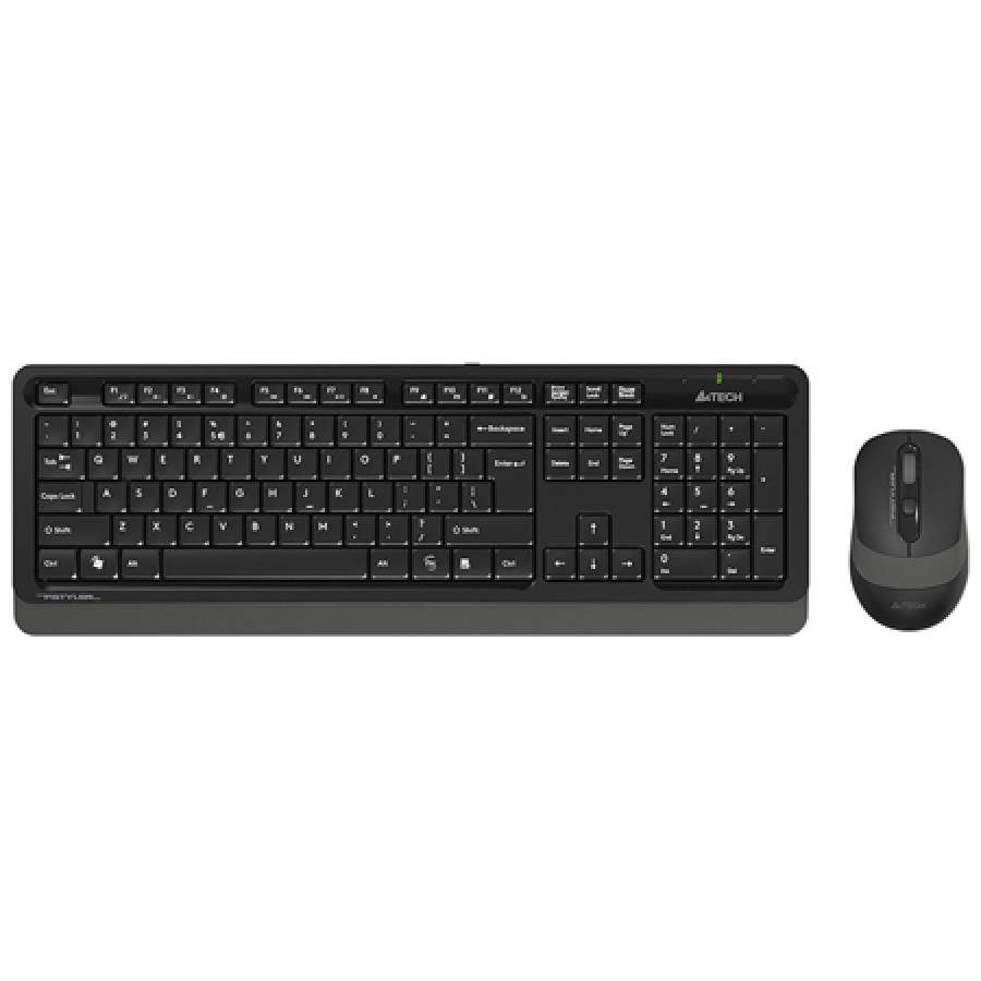 Kit Tastatura Mouse Wireless - Negru Gri