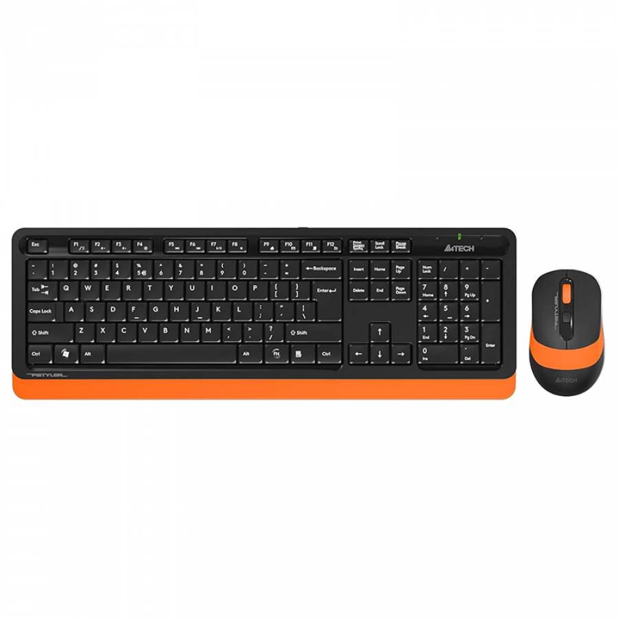 Kit Tastatura Mouse Wireless A4tech Standard 104 Taste