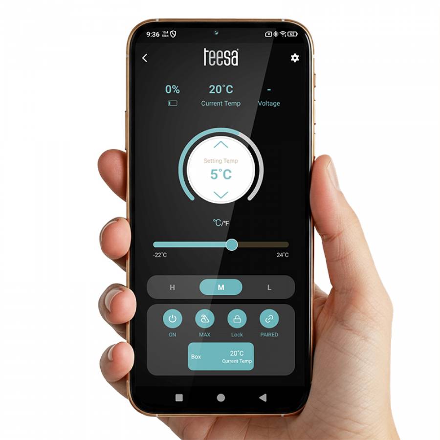 Cutie Frigorifica Profesionala Cu Compresor 40l Teesa