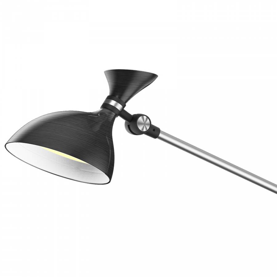 Lampa de Podea Led 12w+3w cu Brat Reglabil