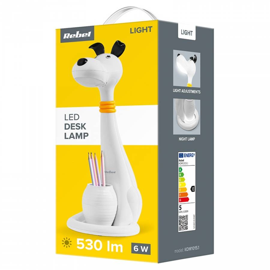 Lampa Led Birou Reglabila 3 Trepte Model Catel Rebel