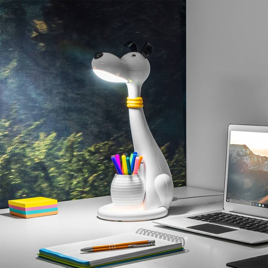 Lampa Led Birou Reglabila 3 Trepte Model Catel Rebel