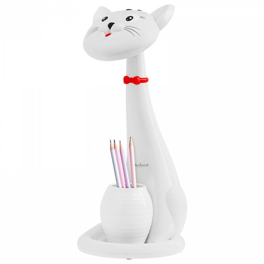 Lampa Led Birou Copii Pisica cu Butoane Touch