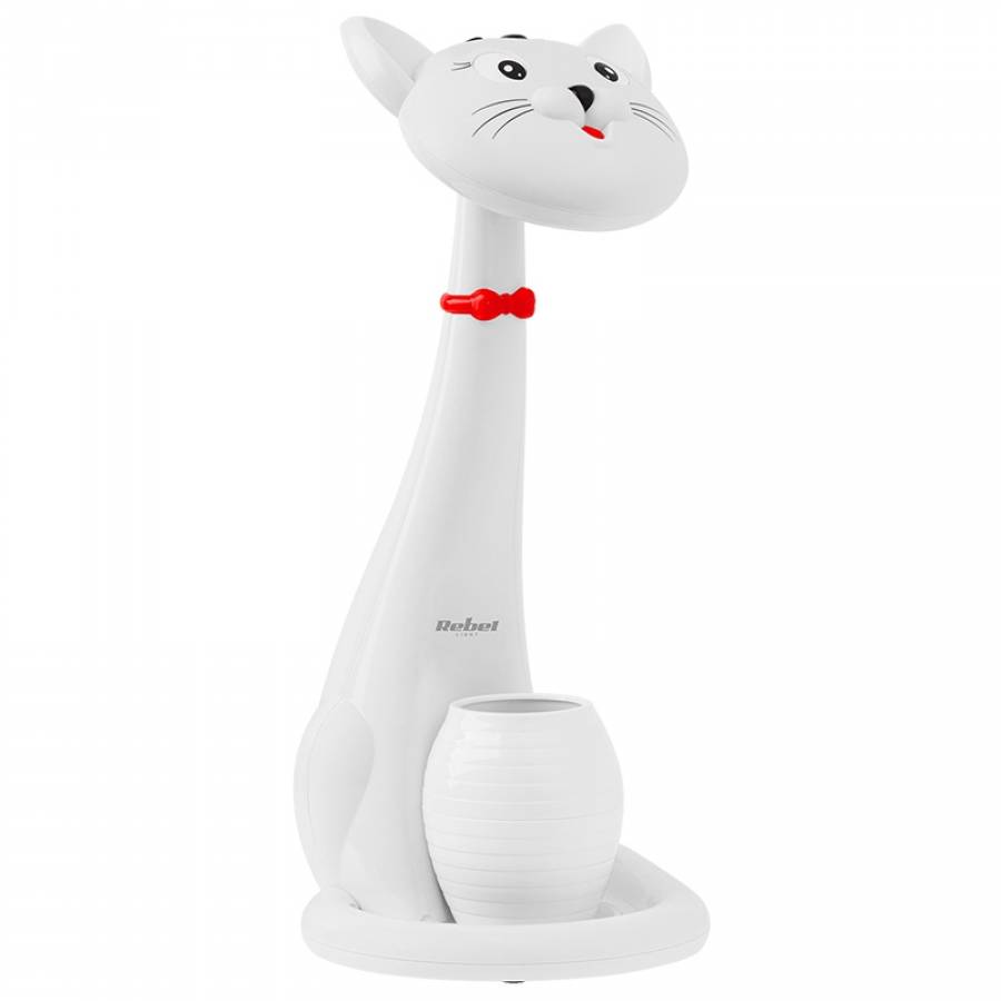 Lampa Led Birou Copii Pisica cu Butoane Touch
