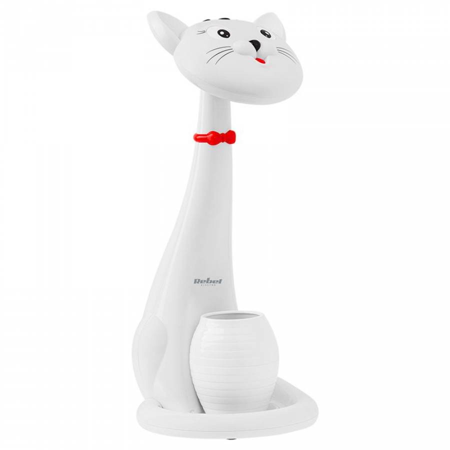 Lampa Led Birou Copii Pisica cu Butoane Touch