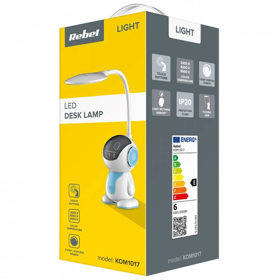 Lampa Led Birou Robot Reglabil Intensitate Culoare