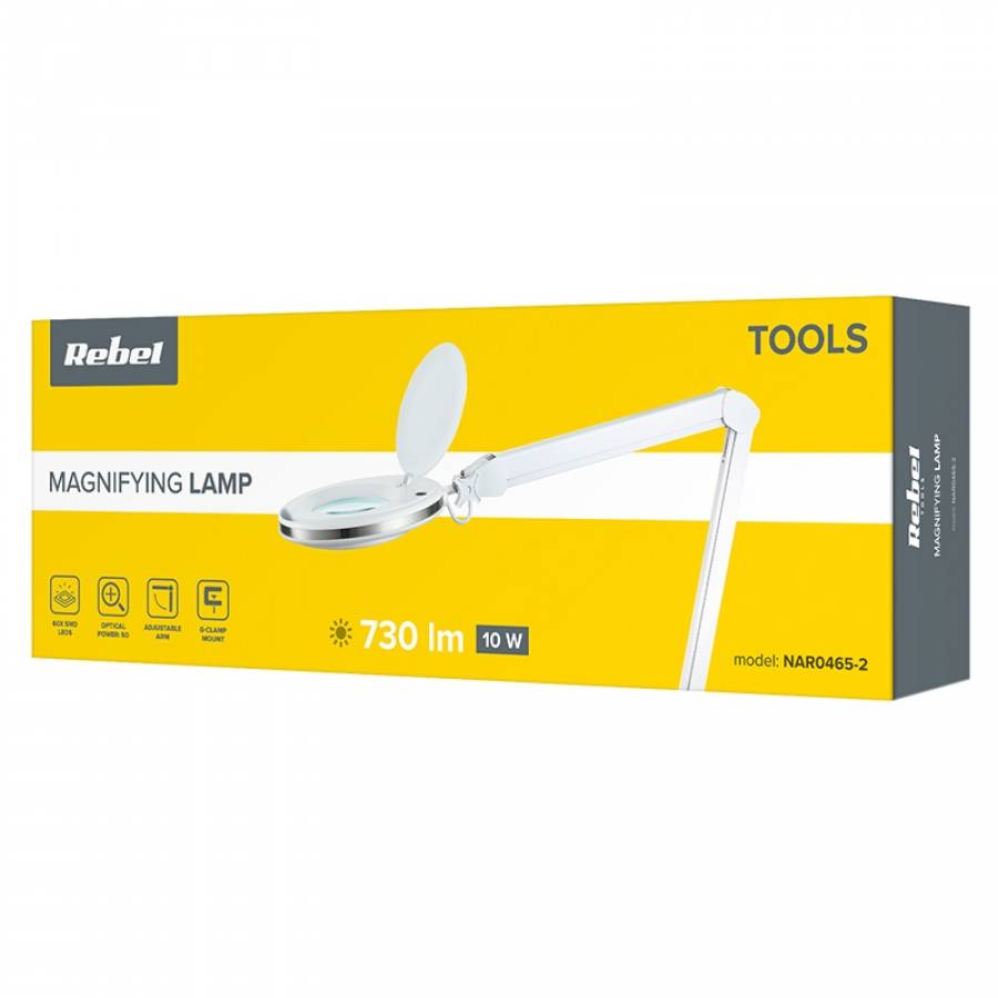 Lampa Led Alb Rece 10 W 6500k