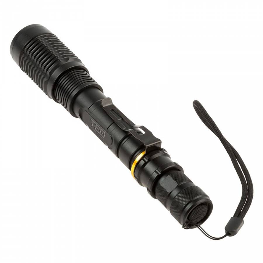 Lanterna LED Aluminiu Acumulatori 18650 TED Electric