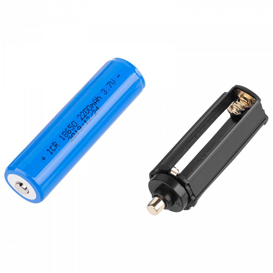 Lanterna Aluminiu 10w Cu Acumulator 2200mah Rebel