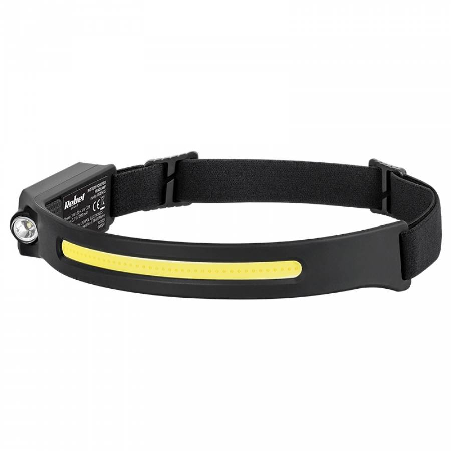 Lanterna Frunte LED 3w + 5w Cu Acumulator Integrat