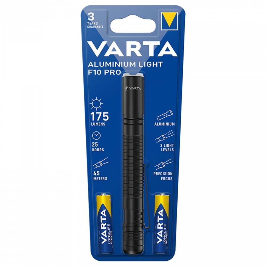 Lanterna puternica cu LED-uri de inalta calitate Varta.