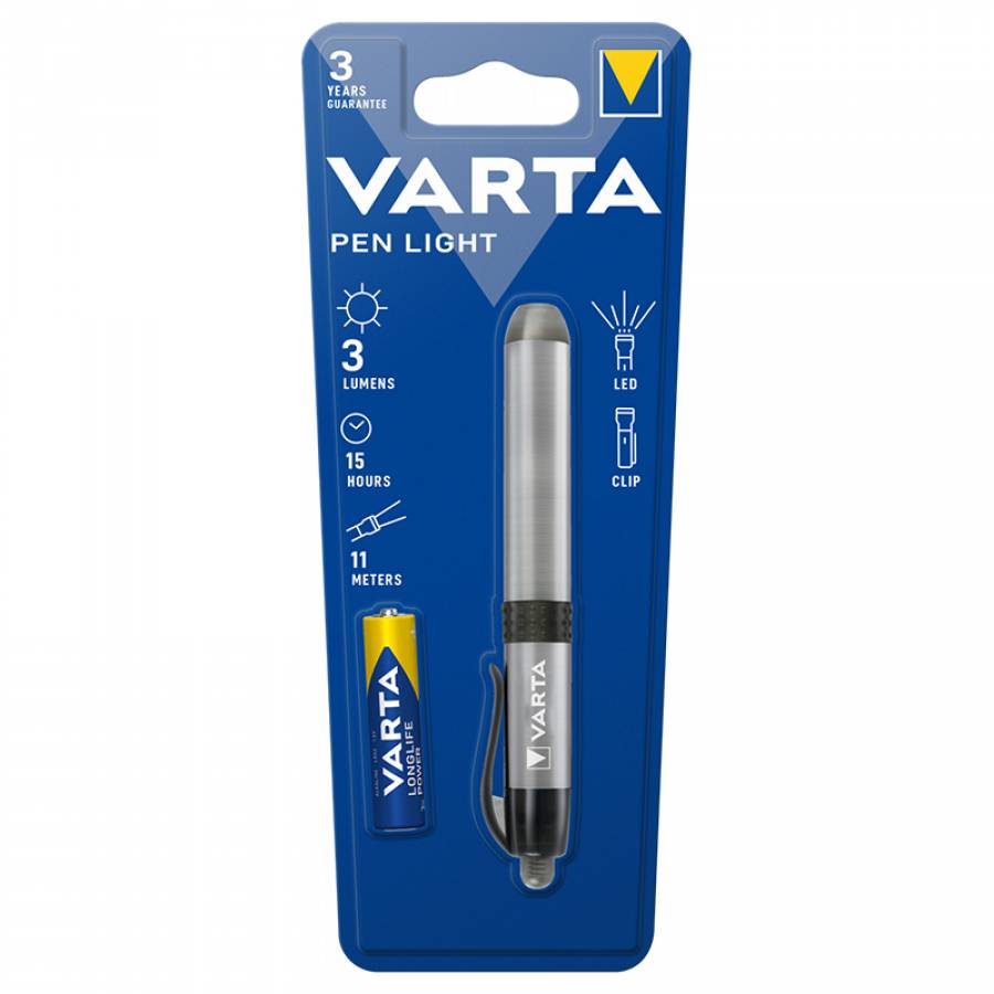 [Tehnologie] Lanterna Stilou Led Varta Aluminiu