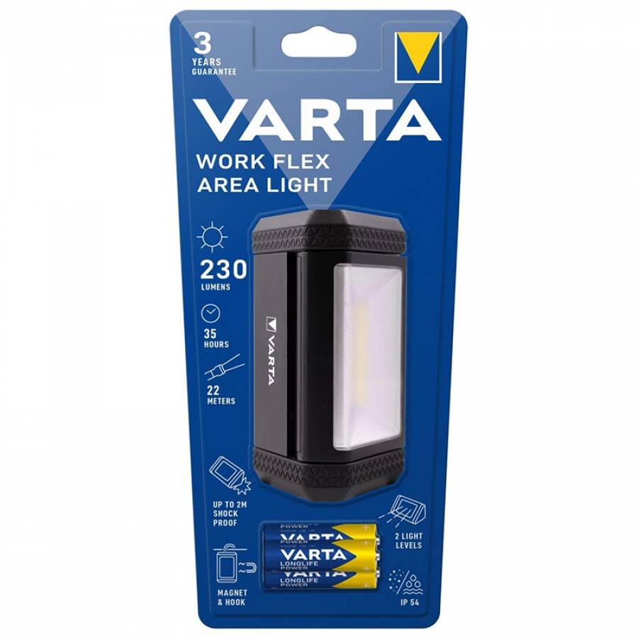 Flex Led Work Lantern Area Varta IP54 230lm