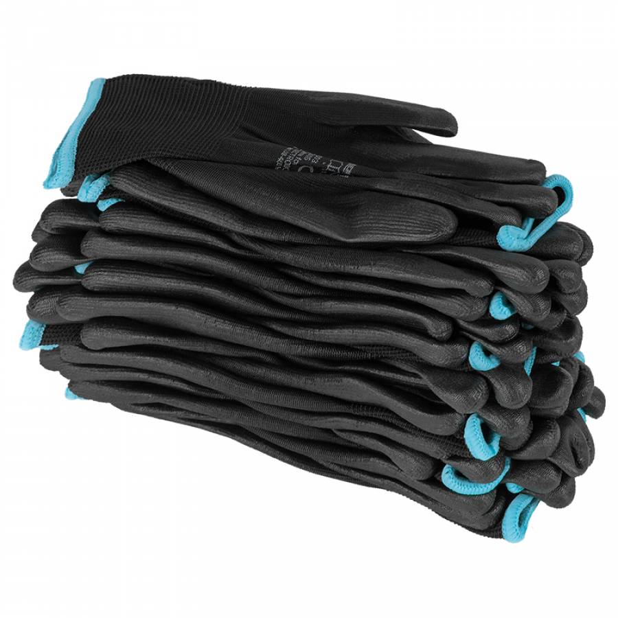 Manusi Poliuretan in Marime 9, Set 12 Buc Rebel