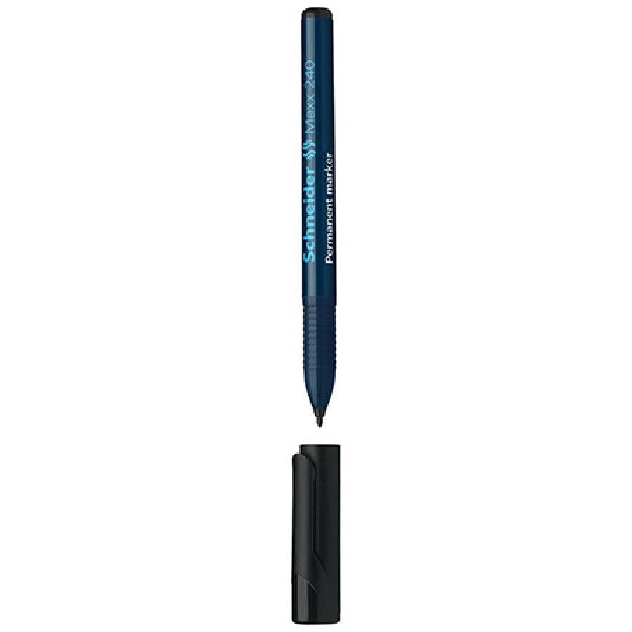 Marker Permanent cu varf rotund de 2mm Schneider, ideal pentru diverse suprafete.