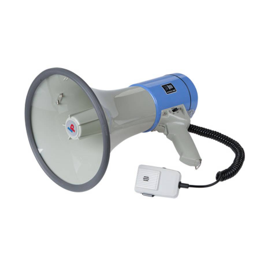 Megafon 230mm 25w Cu Sirena și Umărul Purtabil