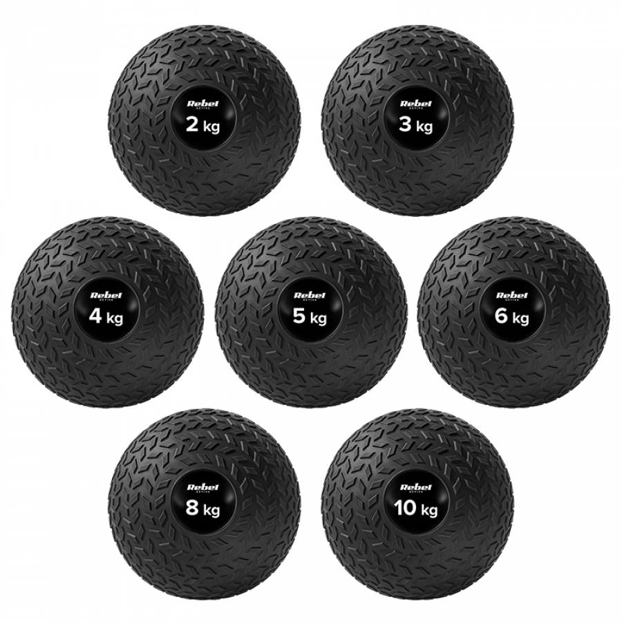 Minge Medicinala Slam Ball Activ, 10 kg, 23 cm