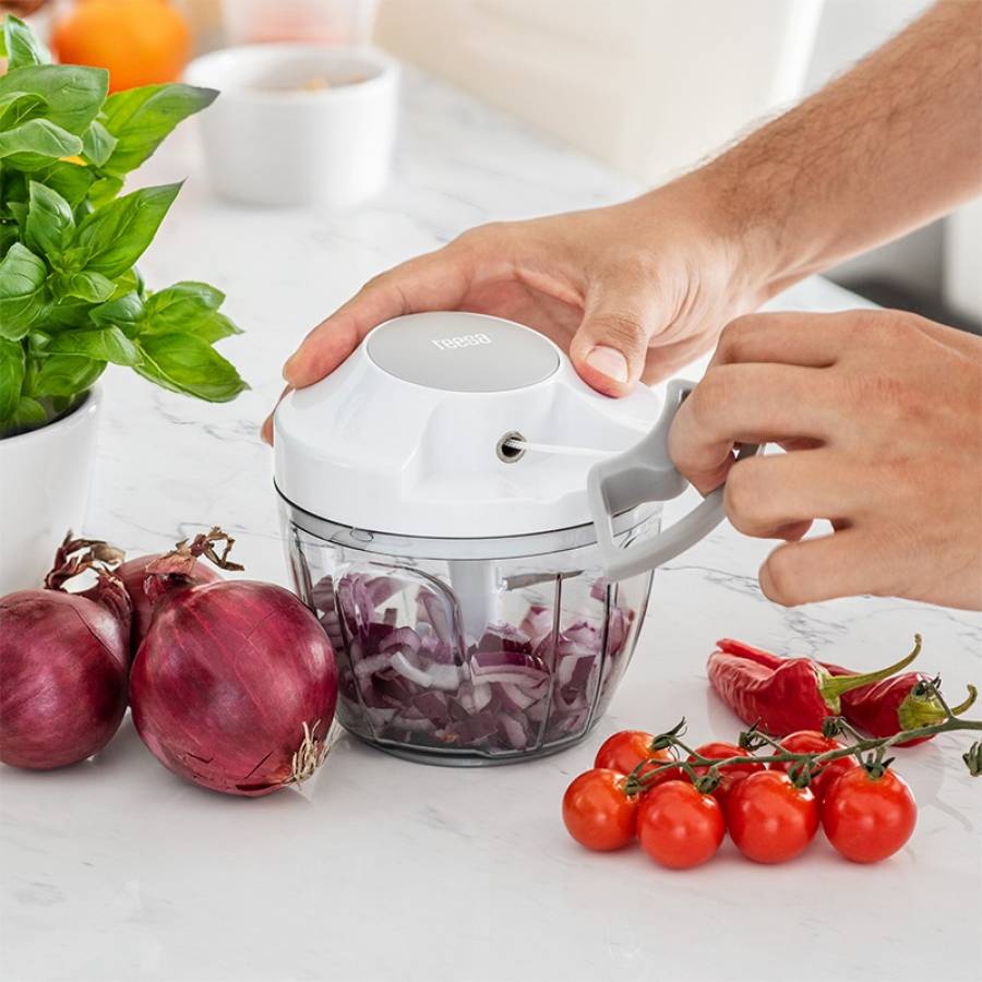 Mini Chopper Manual 180ml - Tocator legume compact Teesa