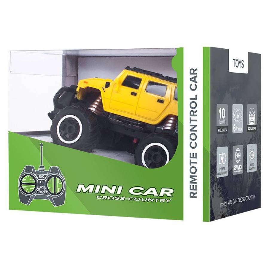 Mașină Mini RC SUV Off-Road - Viteza maximă 10 km/h