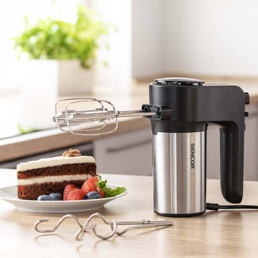 Mixer de mana cu 6 viteze si 400W