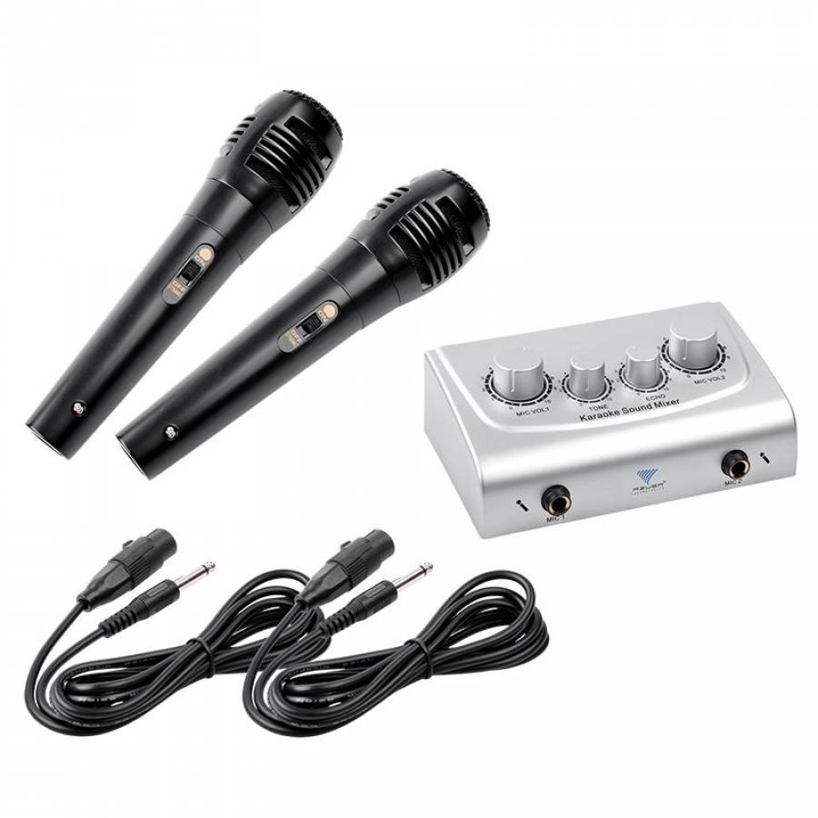 Mixer Audio 2 Canale Karaoke