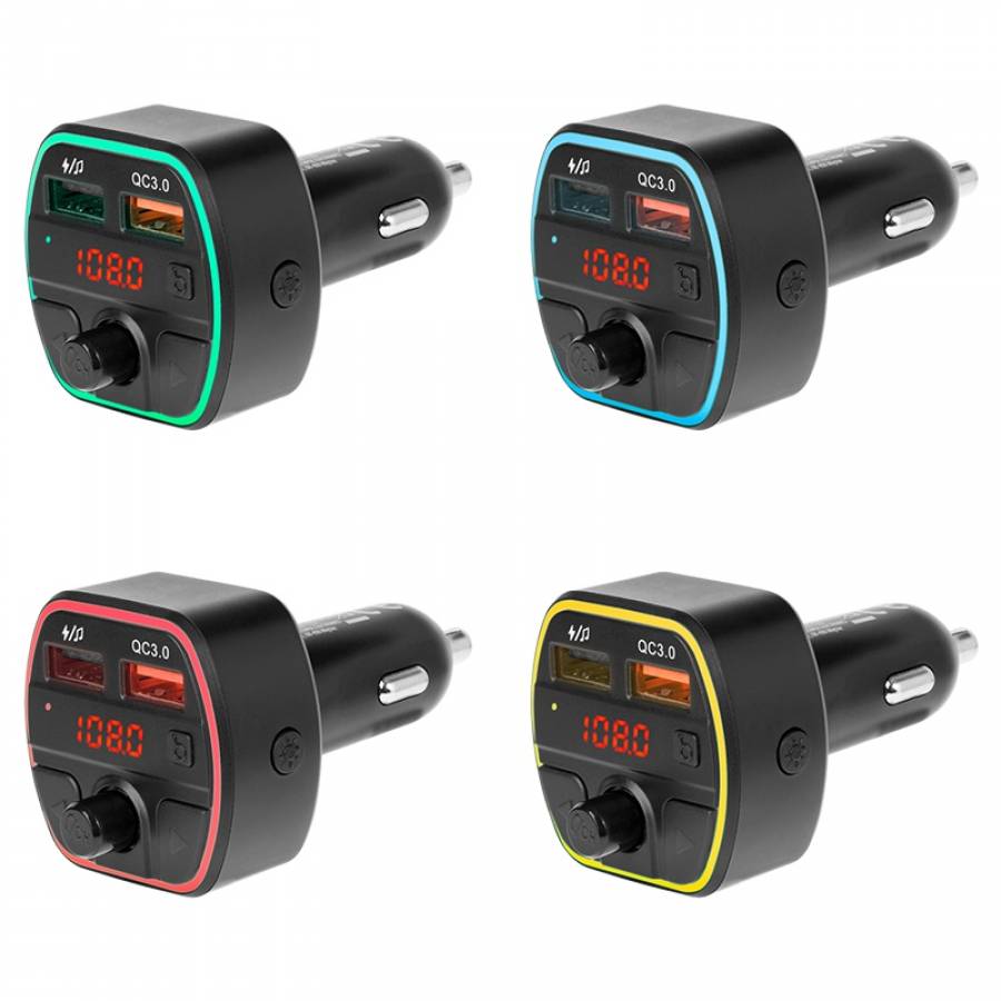 Modulator FM Bluetooth USB 2 Porturi QC 3.0