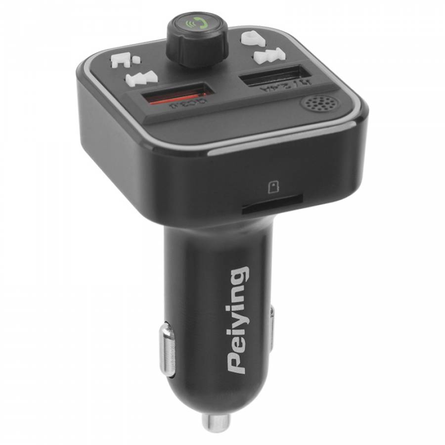 Transmițător audio Bluetooth FM cu USB.