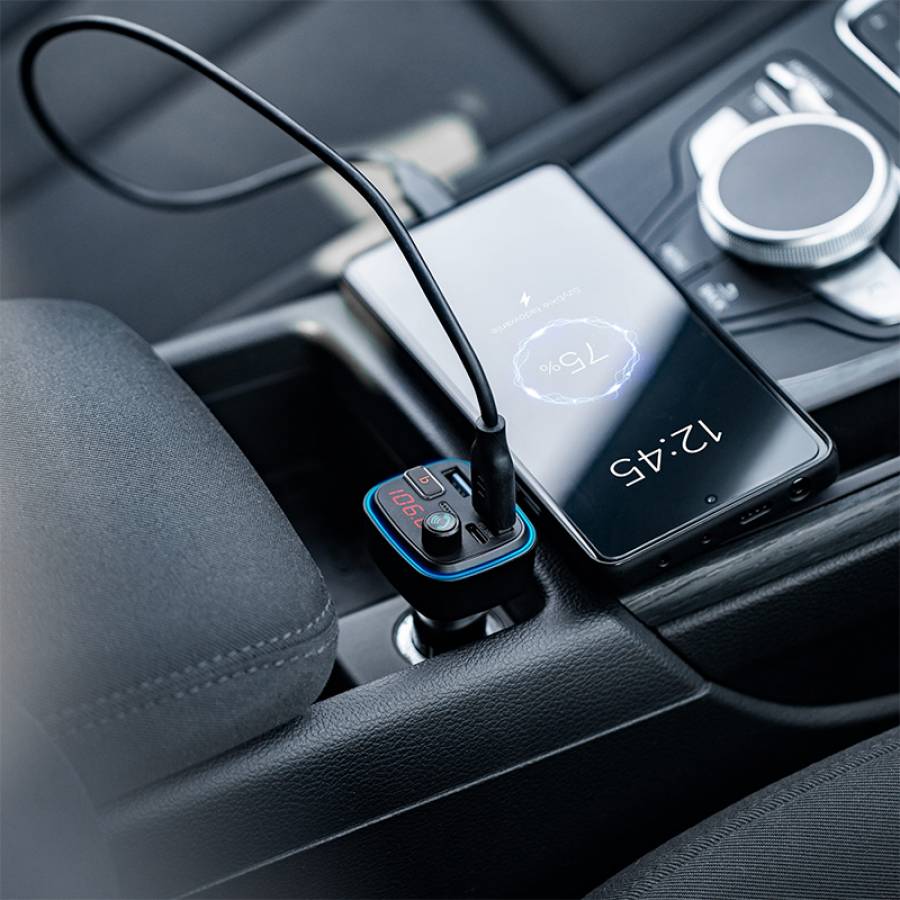 Modulator Fm Audio Bluetooth Usb