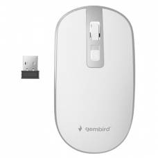 Mouse wireless cu rezolutie de 1600dpi si conexiune USB.