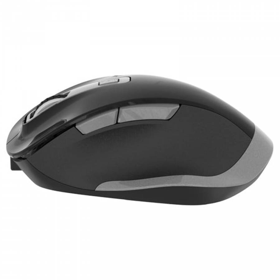 Mouse Fara Fir Incarcabil USB-c Negru Gri Omega.