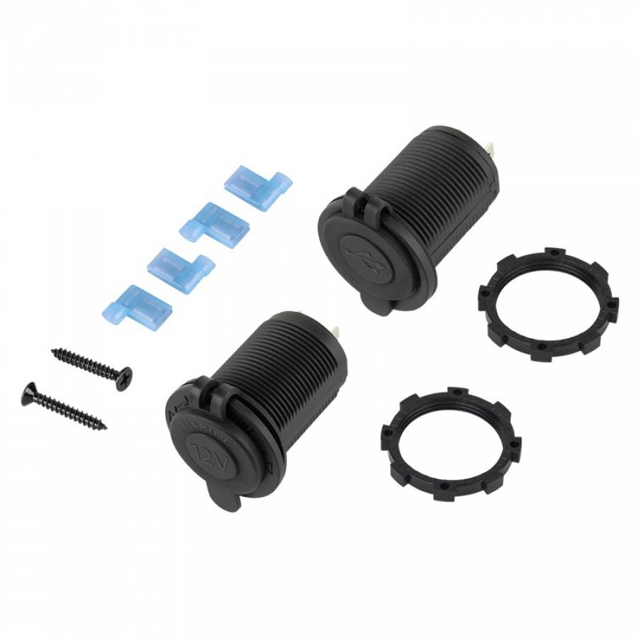 Montaj Auto Duobril 2xUSB 3100mA Si Bricheta