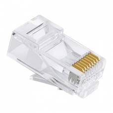 Mufa RJ45 Cat 5e cu Passthrough 100 buc.