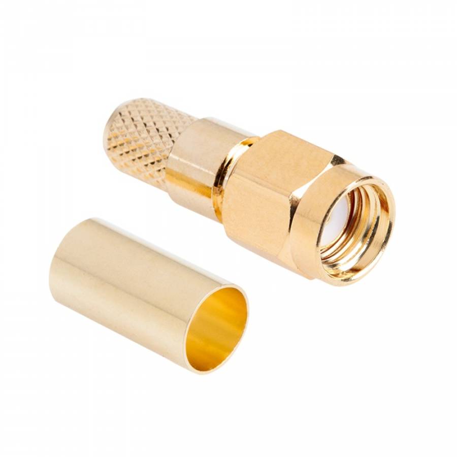 Mufa Mama SMA-RP Auriu Conectare Sertizare.