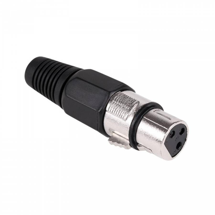 Mufa XLR Mama, Neagra, Culoare Neagra.