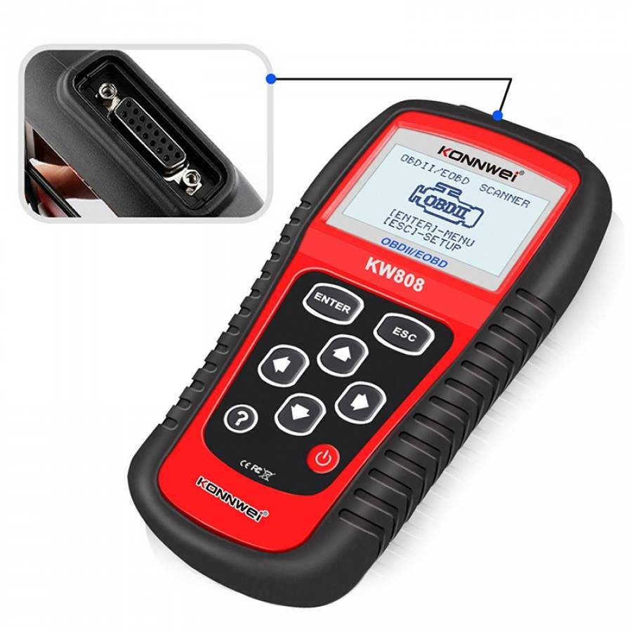 Multimetru Auto Diagnoza OBD2 KW808 Konnwei.