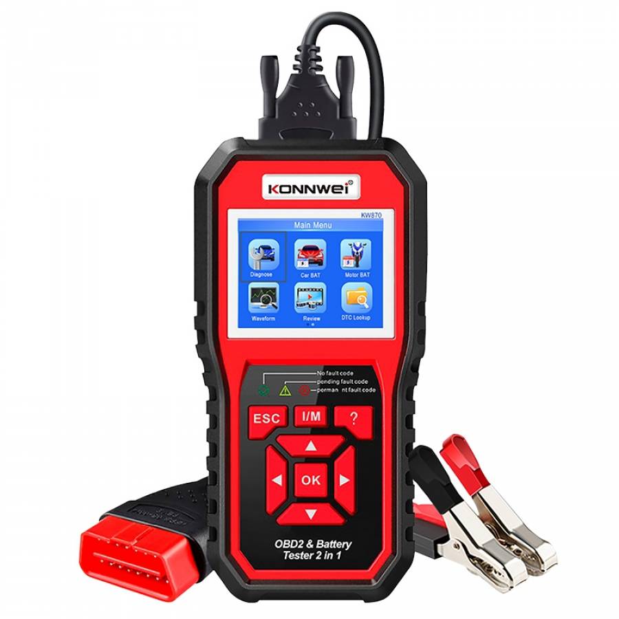 Multifunctional scanner auto OBD2 KW870 Konnwei.