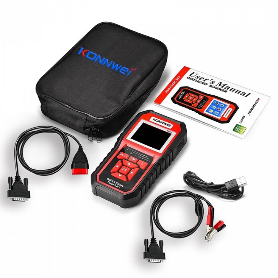Multifunctional scanner auto OBD2 KW870 Konnwei.