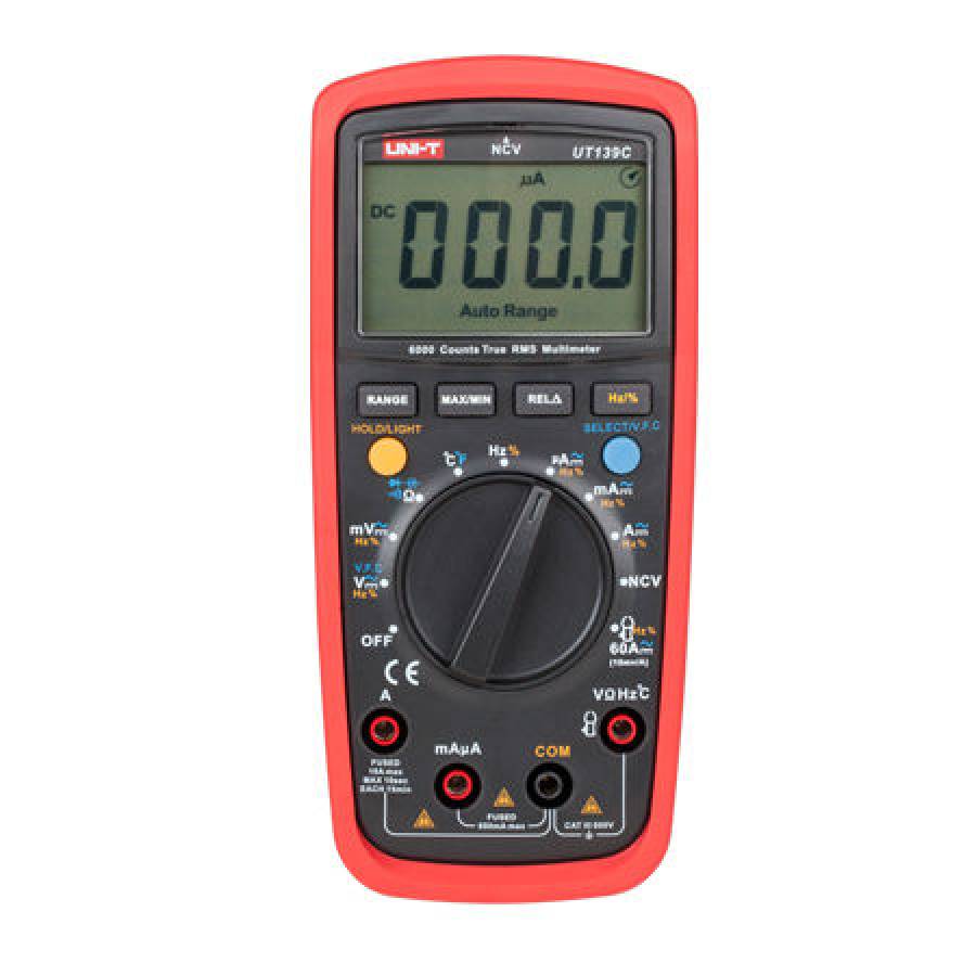 Multimetru Digital Universal Ut139c - Uni-t, Cat. III 600V