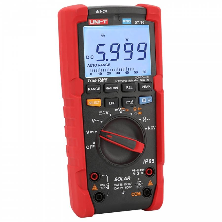 Multimetru Digital Ut196 cu Masurare True RMS si NCV