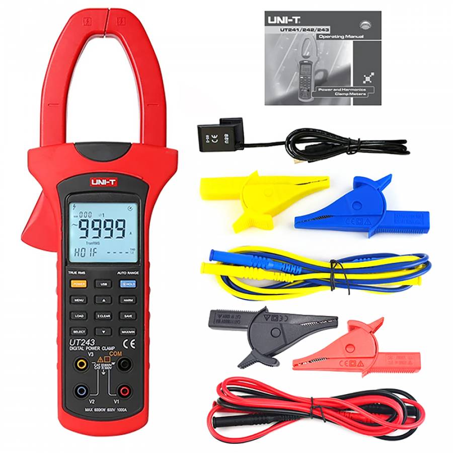 Multimetru Digital AC/DC Uni-t Ut243 Romanian