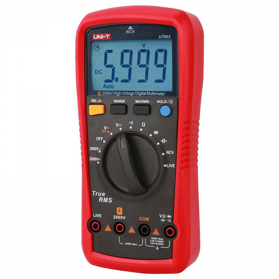 Multimetru digital cu functii avansate.