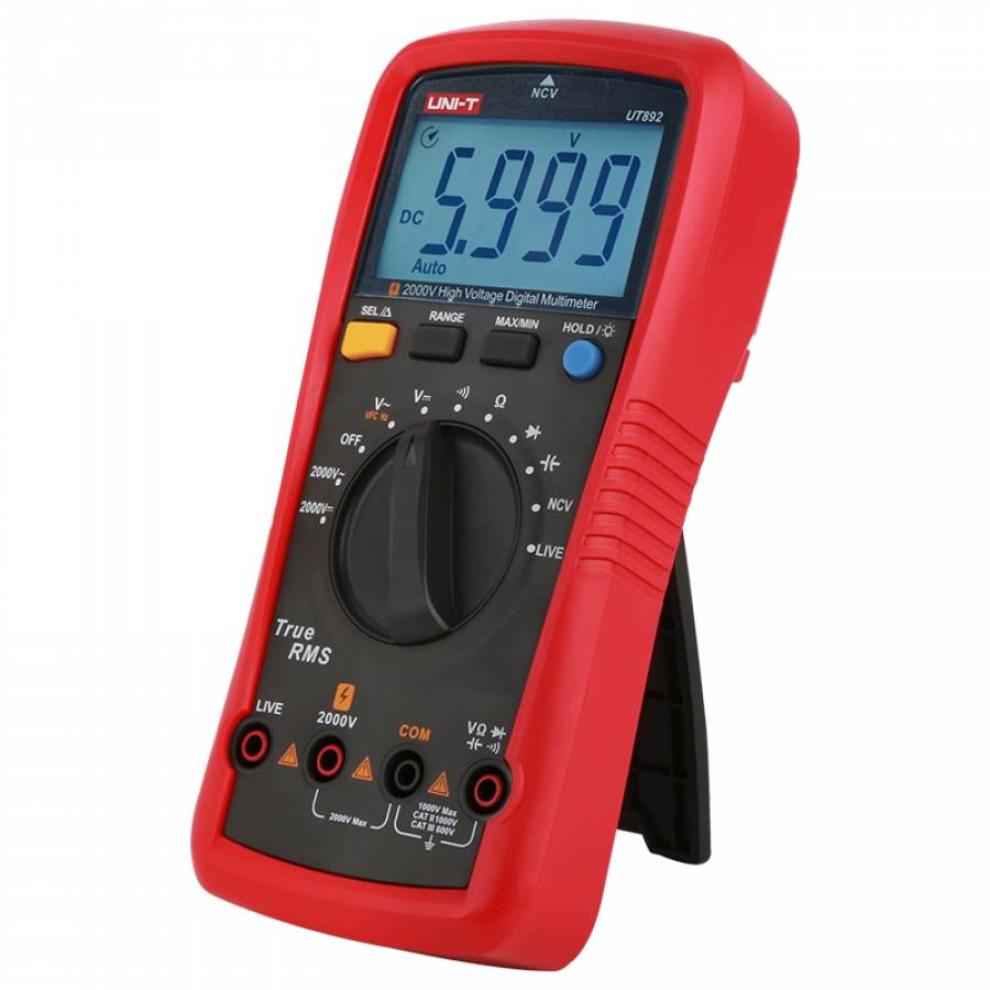 Multimetru digital cu functii avansate.