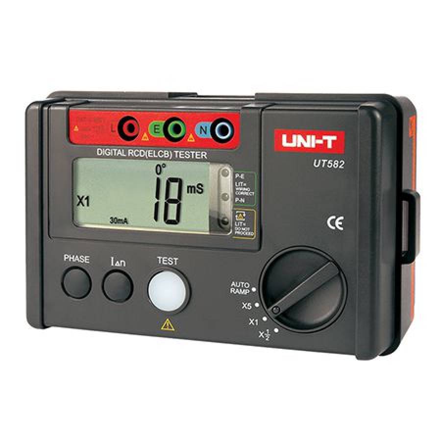 Multimetru, testare RCD, tensiune.