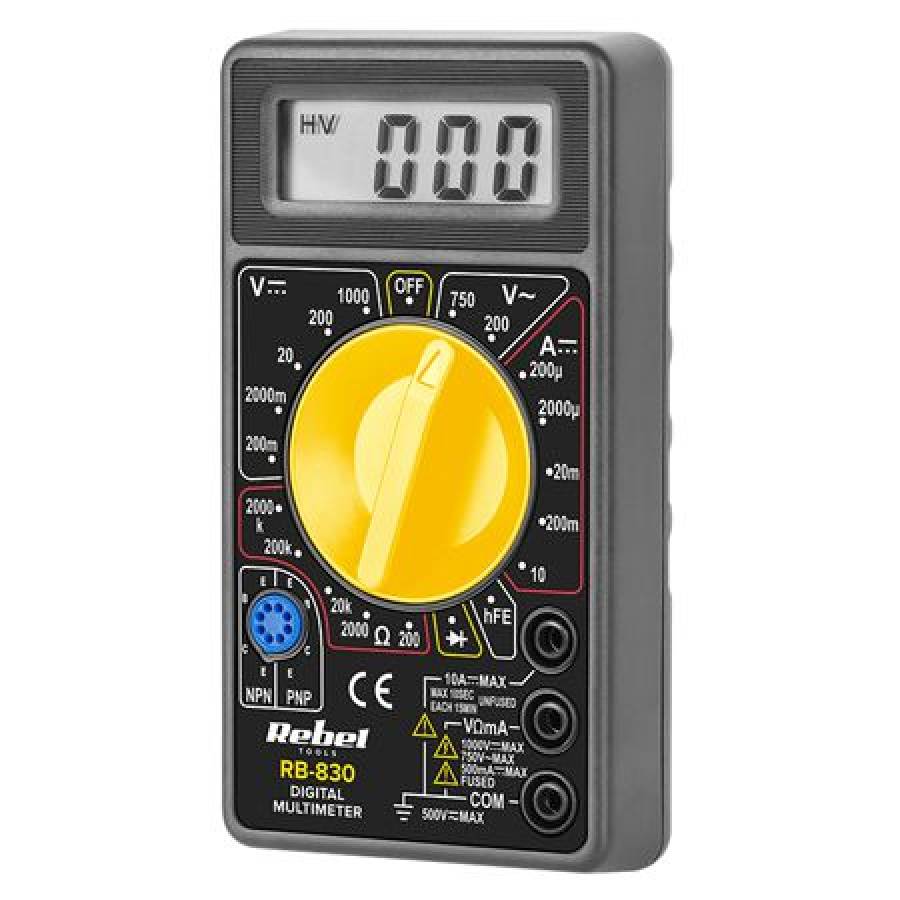 Multimetru RB-830, Universal, Rebel, Măsurători în diversi domenii