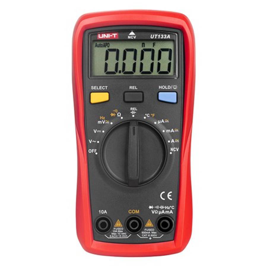 Multimetru Ut133a: Tensiune, Curent, Rezistenta, Capacitate, Frecventa - Uni-t
