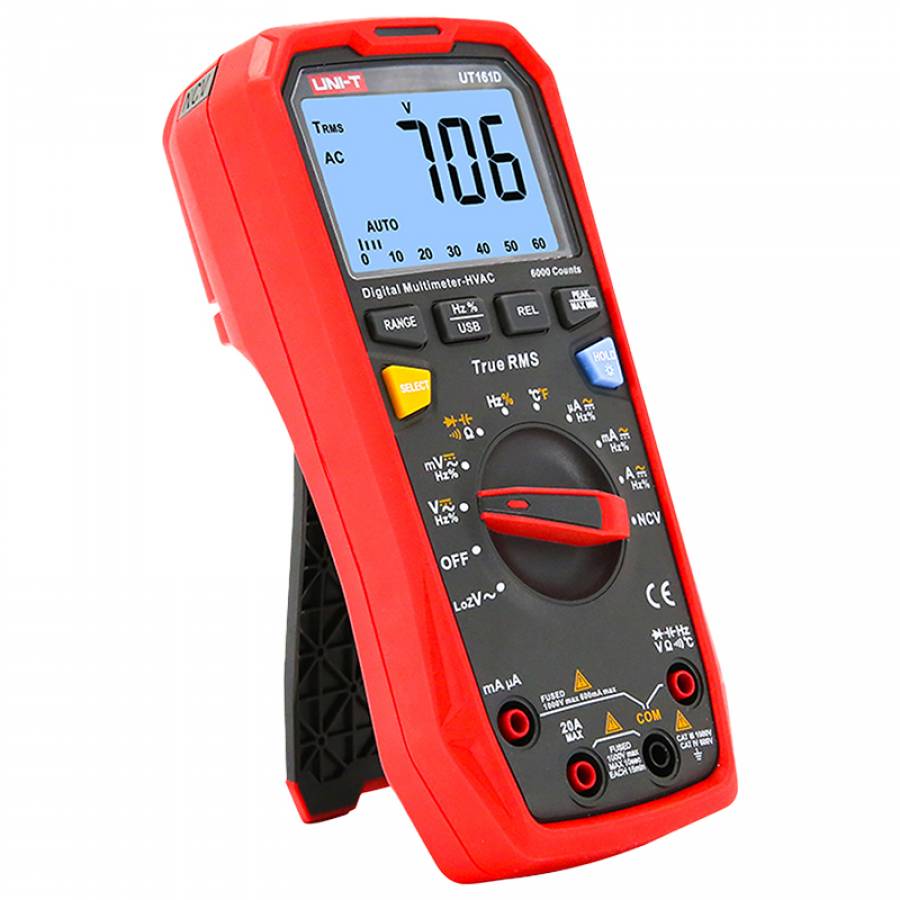 Multimetru Digital Functionare Avansata cu Accesorii Incluse Uni-t