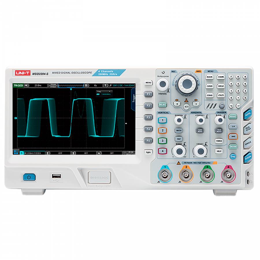 Osciloscop digital cu 2 canale, 1GS/s, marca Uni-T.